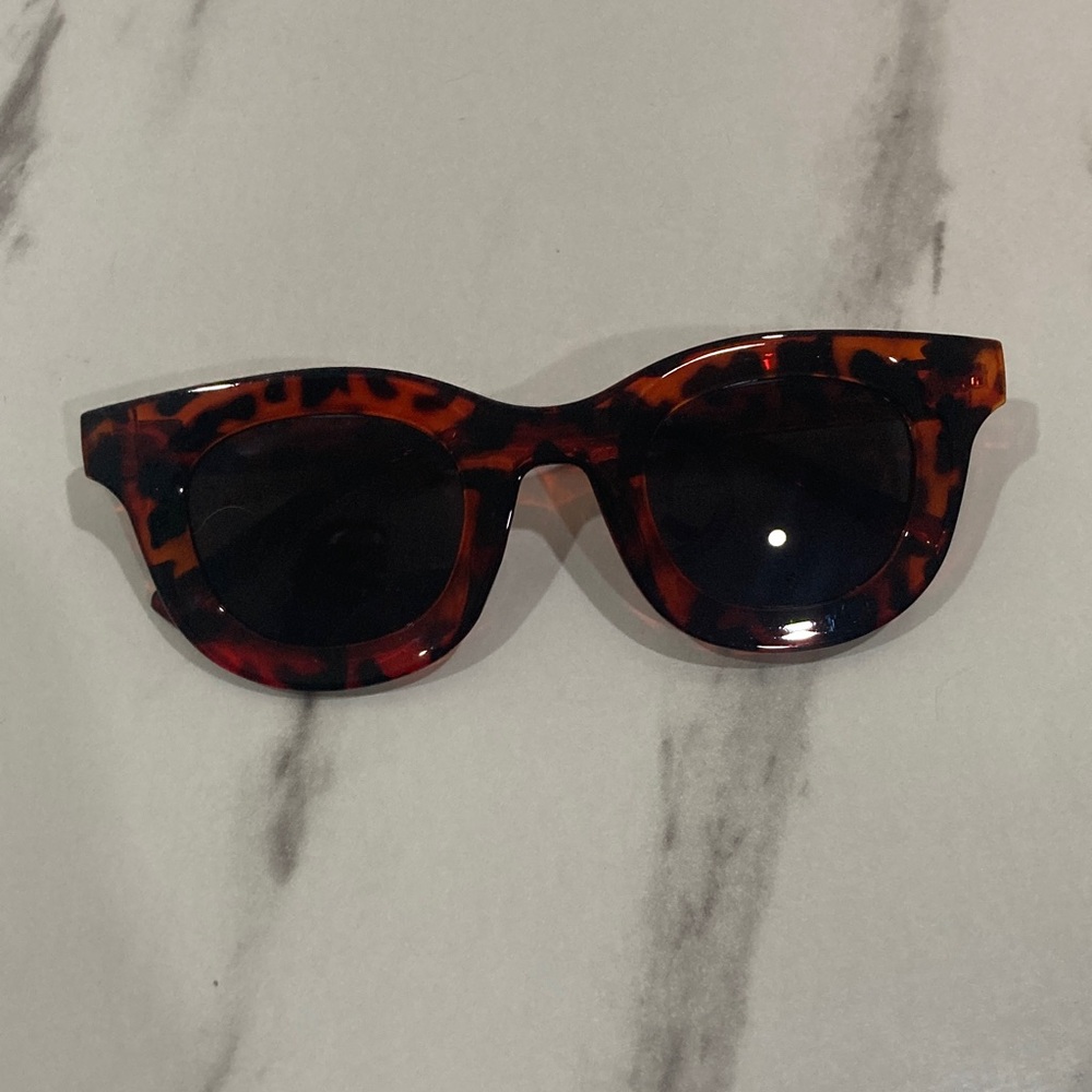 Tortoiseshell Women's Sunglasses - Dark Lens